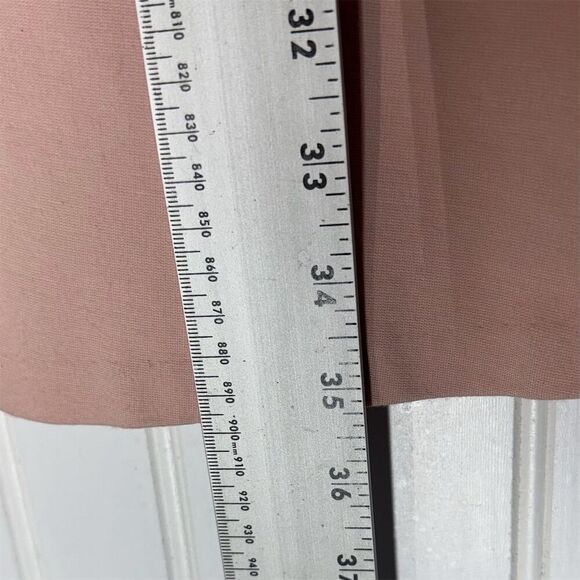 Talbots Petites 4P Blush Pink Fit & Flare Dress Sleeveless Classic Career Dress - Picture 5 of 8